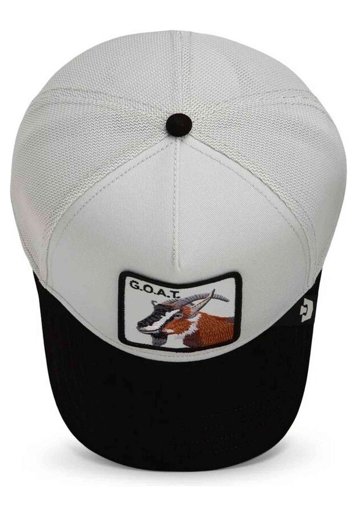 GORRA GOORIN BROS BLANCA CABRA SUEDE GREATEST GOAT TRUCKER CAP