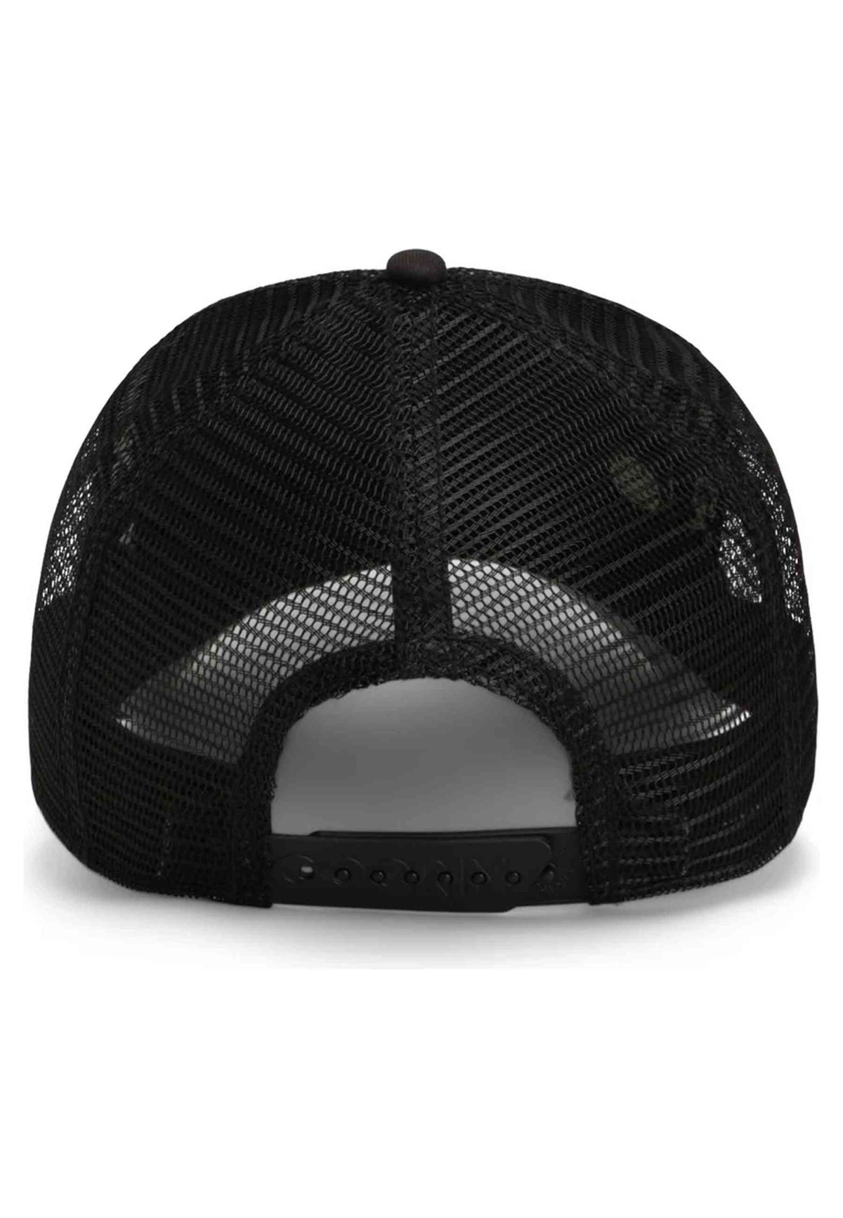 GORRA GOORIN BROS BLANCA CALAVERA DANGER SKULL AND CROSSBONES TRUCKER CAP