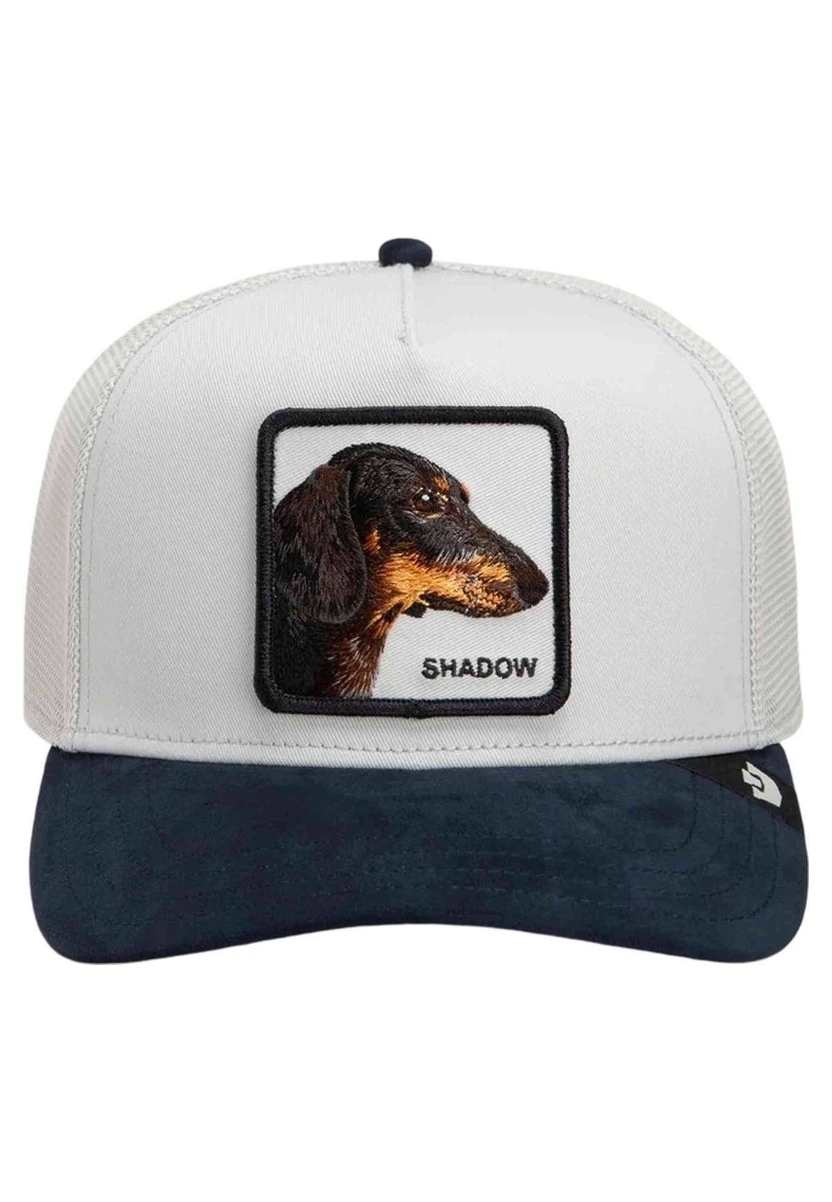 GORRA GOORIN BROS BLANCA DACHSHUND SUEDE SHADOW TRUCKER CAP