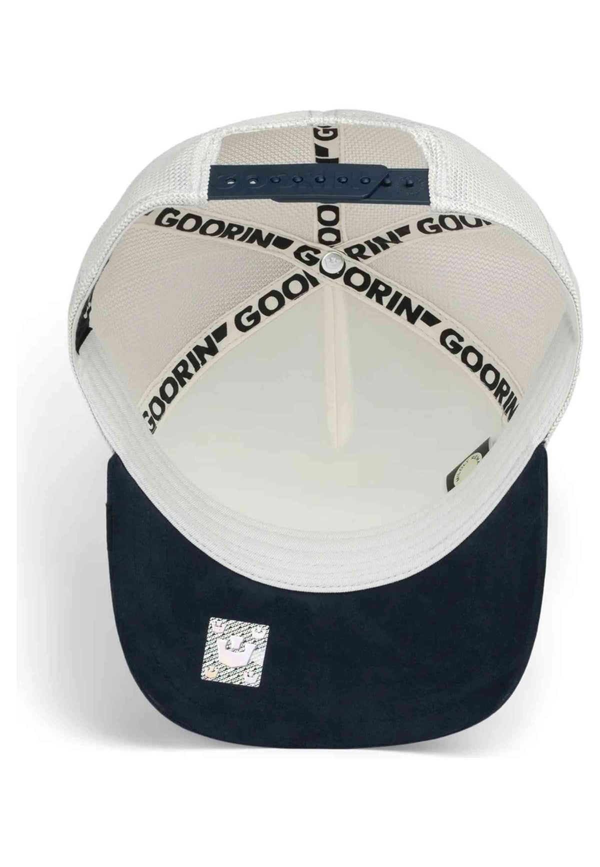 GORRA GOORIN BROS BLANCA DACHSHUND SUEDE SHADOW TRUCKER CAP