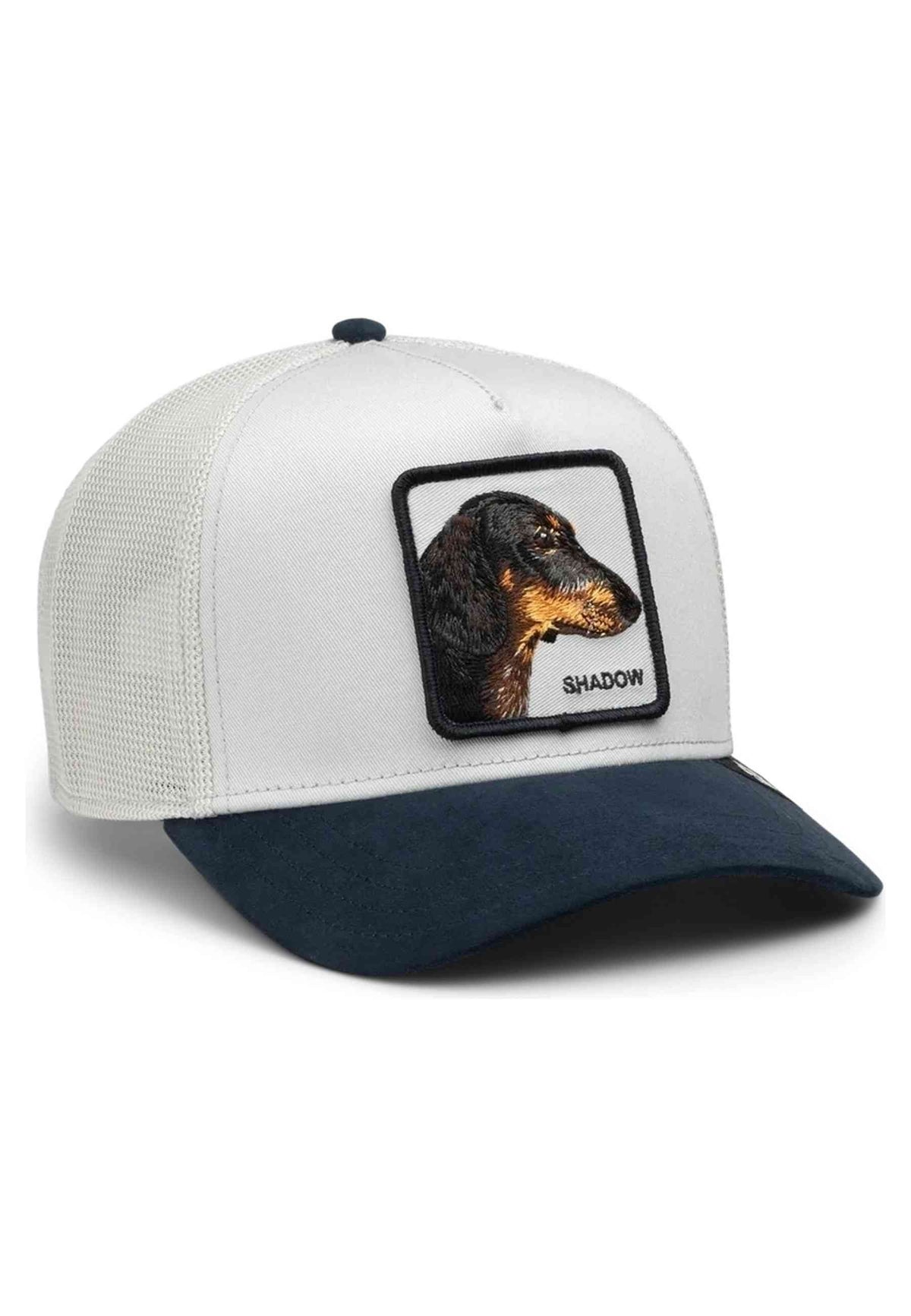 GORRA GOORIN BROS BLANCA DACHSHUND SUEDE SHADOW TRUCKER CAP