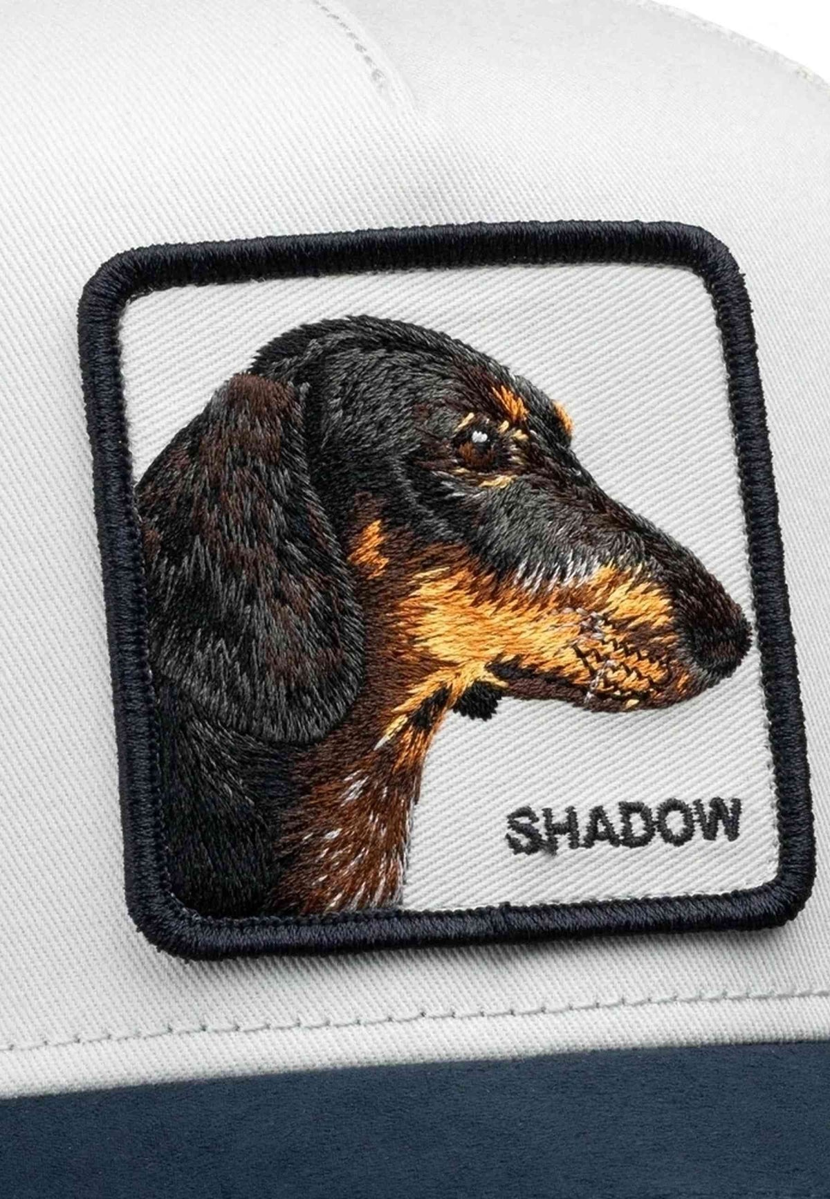 GORRA GOORIN BROS BLANCA DACHSHUND SUEDE SHADOW TRUCKER CAP