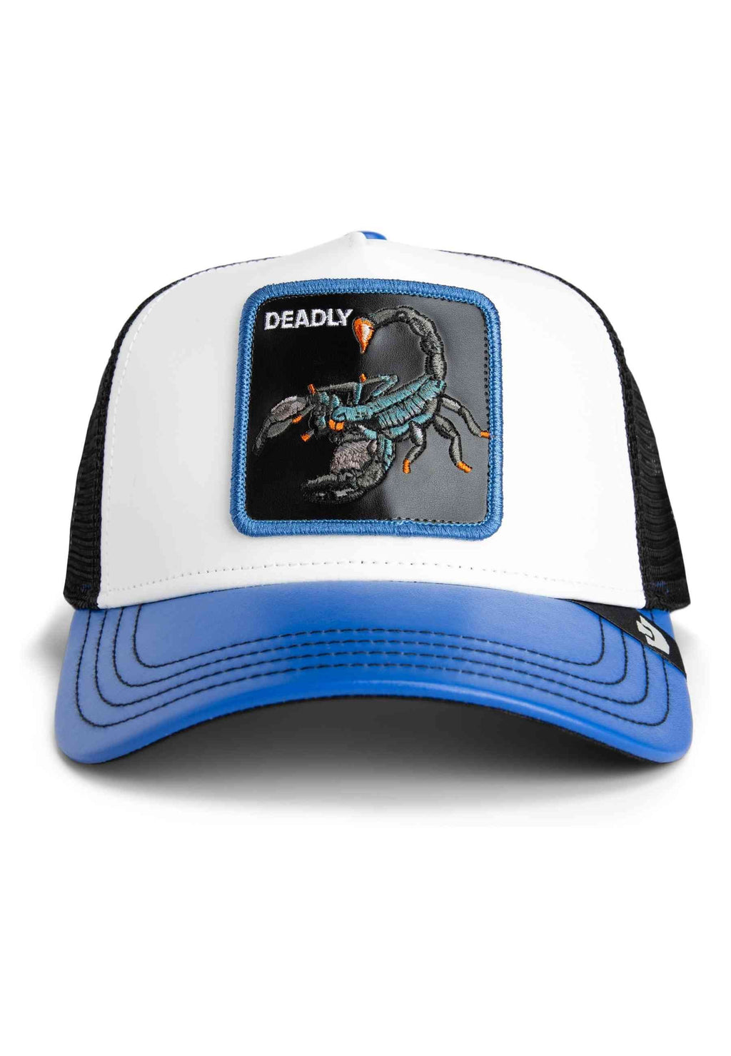 GORRA GOORIN BROS BLANCA ESCORPION COURTSIDE DEADLY TRUCKER CAP