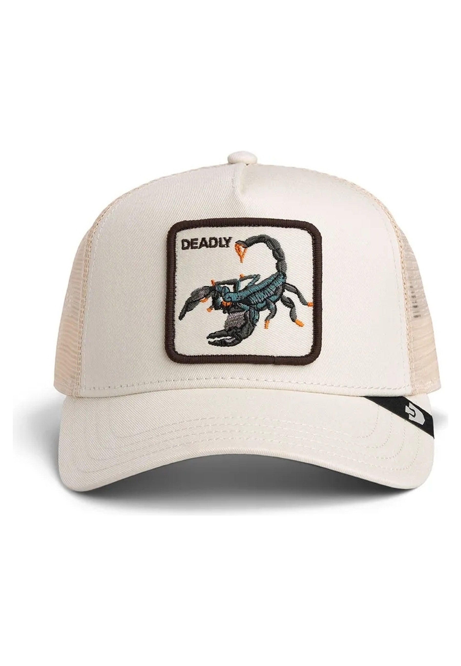 GORRA GOORIN BROS BLANCA ESCORPION DEADLY SCOPION TRUCKER CAP