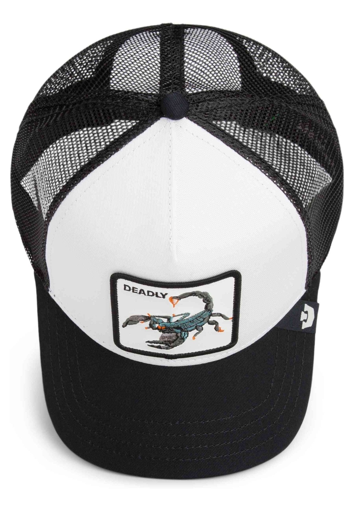 GORRA GOORIN BROS BLANCA ESCORPION DEADLY TRUCKER CAP - AREA ZERO
