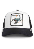 GORRA GOORIN BROS ESCORPION DEADLY TRUCKER BLANCA