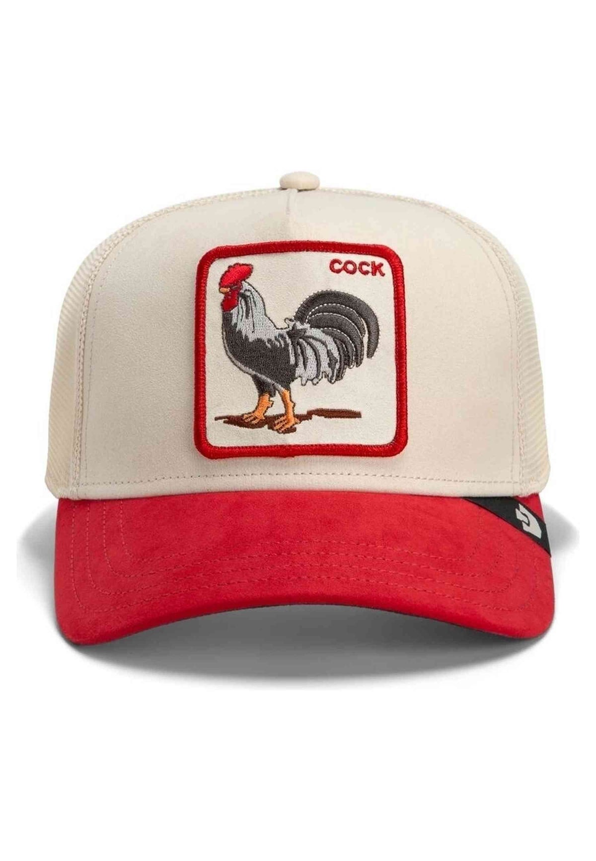 GORRA GOORIN BROS BLANCA GALLO SUEDE ROOSTER COLOURBLOCK TRUCKER CAP