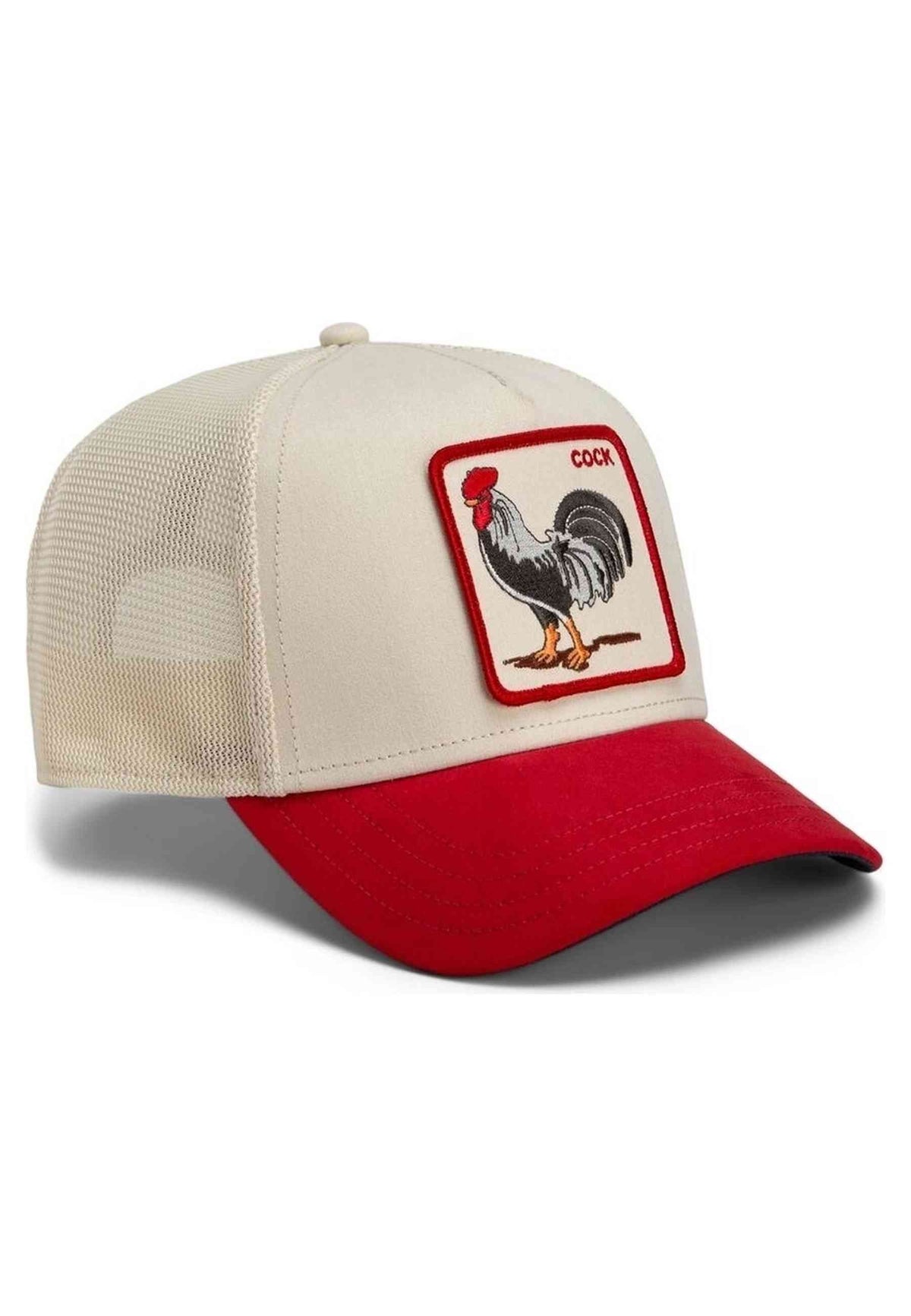 GORRA GOORIN BROS BLANCA GALLO SUEDE ROOSTER COLOURBLOCK TRUCKER CAP