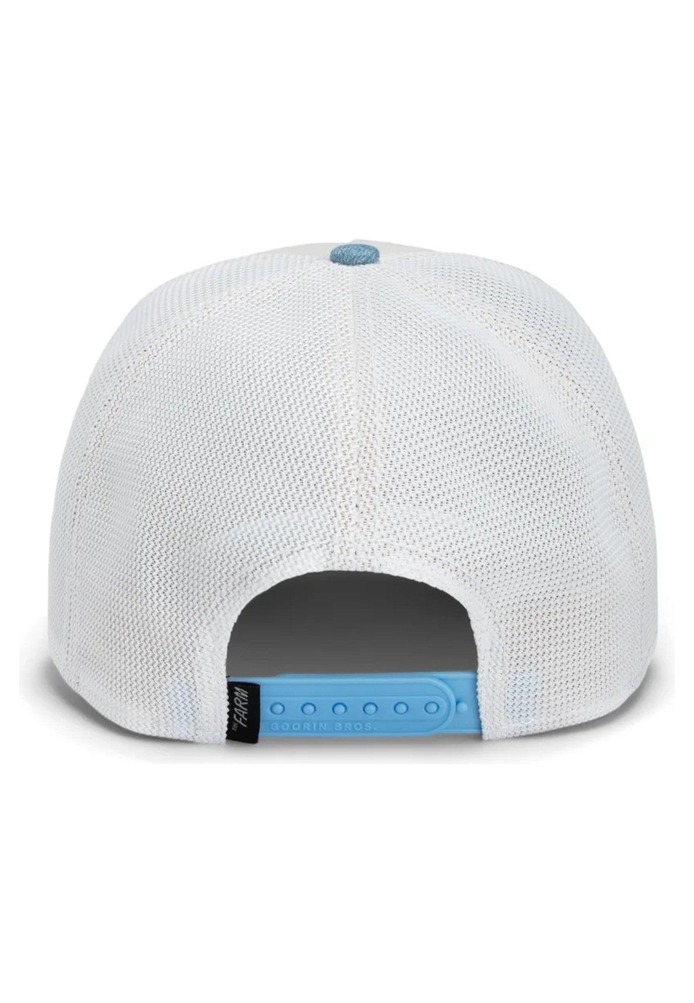 GORRA GOORIN BROS BLANCA GALLO VISERA VAQUERA ROOSTER FAN TRUCKER CAP - AREA ZERO