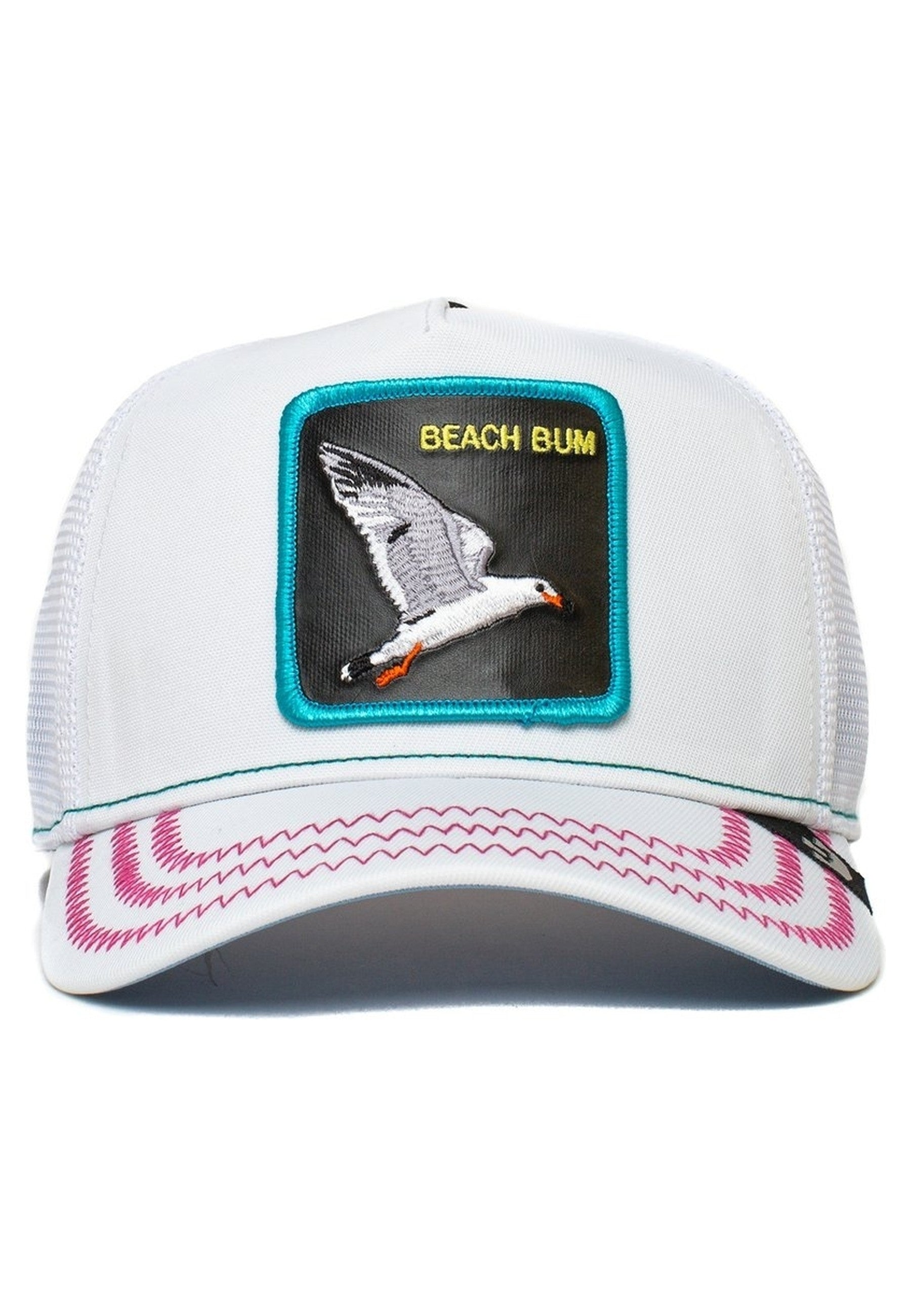 GORRA GOORIN BROS BLANCA GAVIOTA BEACH BOMBER TRUCKER CAP