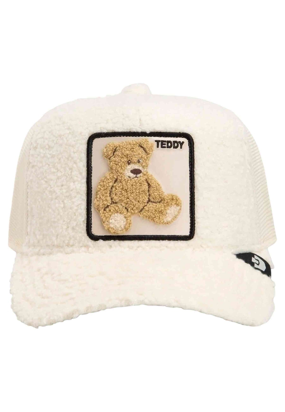 GORRA GOORIN BROS BLANCA OSITO DOUBLE STUFFED TEDDY TRUCKER CAP