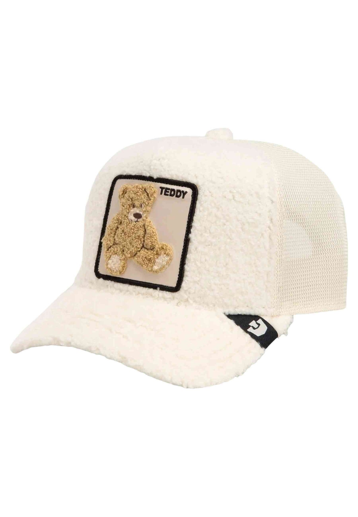 GORRA GOORIN BROS BLANCA OSITO DOUBLE STUFFED TEDDY TRUCKER CAP