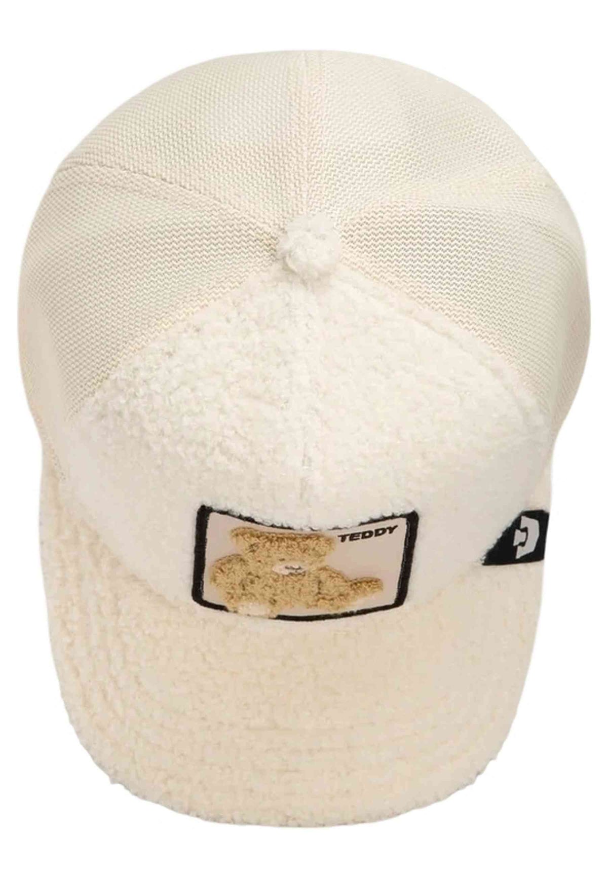 GORRA GOORIN BROS BLANCA OSITO DOUBLE STUFFED TEDDY TRUCKER CAP