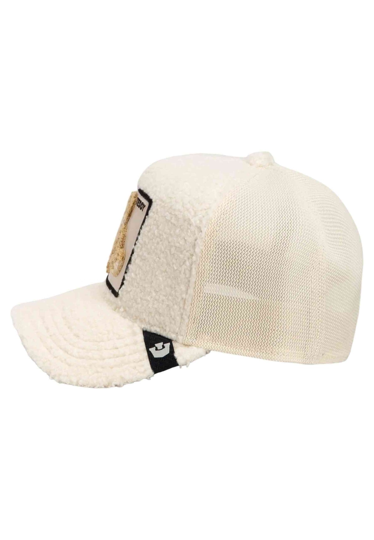 GORRA GOORIN BROS BLANCA OSITO DOUBLE STUFFED TEDDY TRUCKER CAP