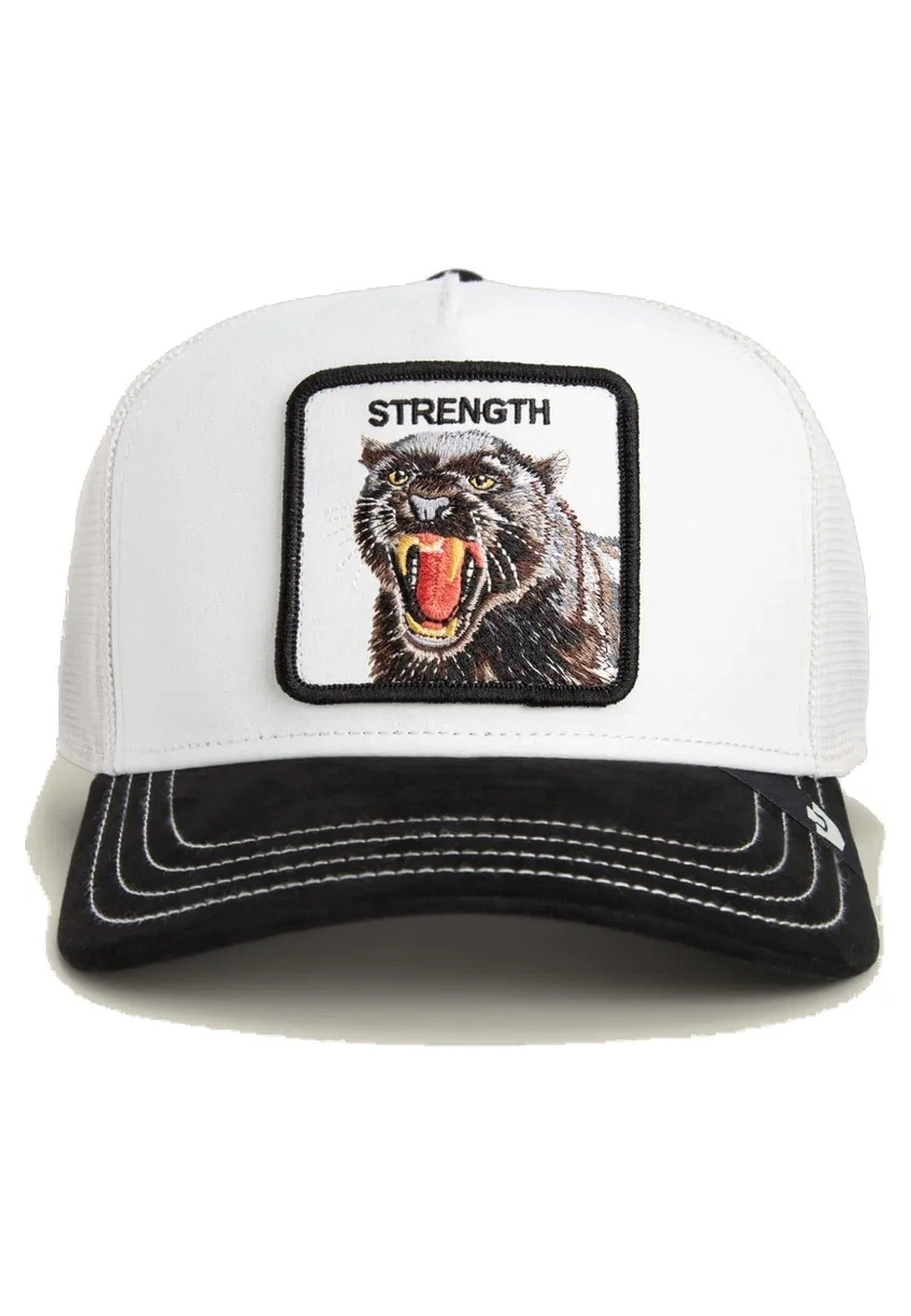 GORRA GOORIN BROS BLANCA PANTERA STRENGTH PANTHER TRUCKER CAP