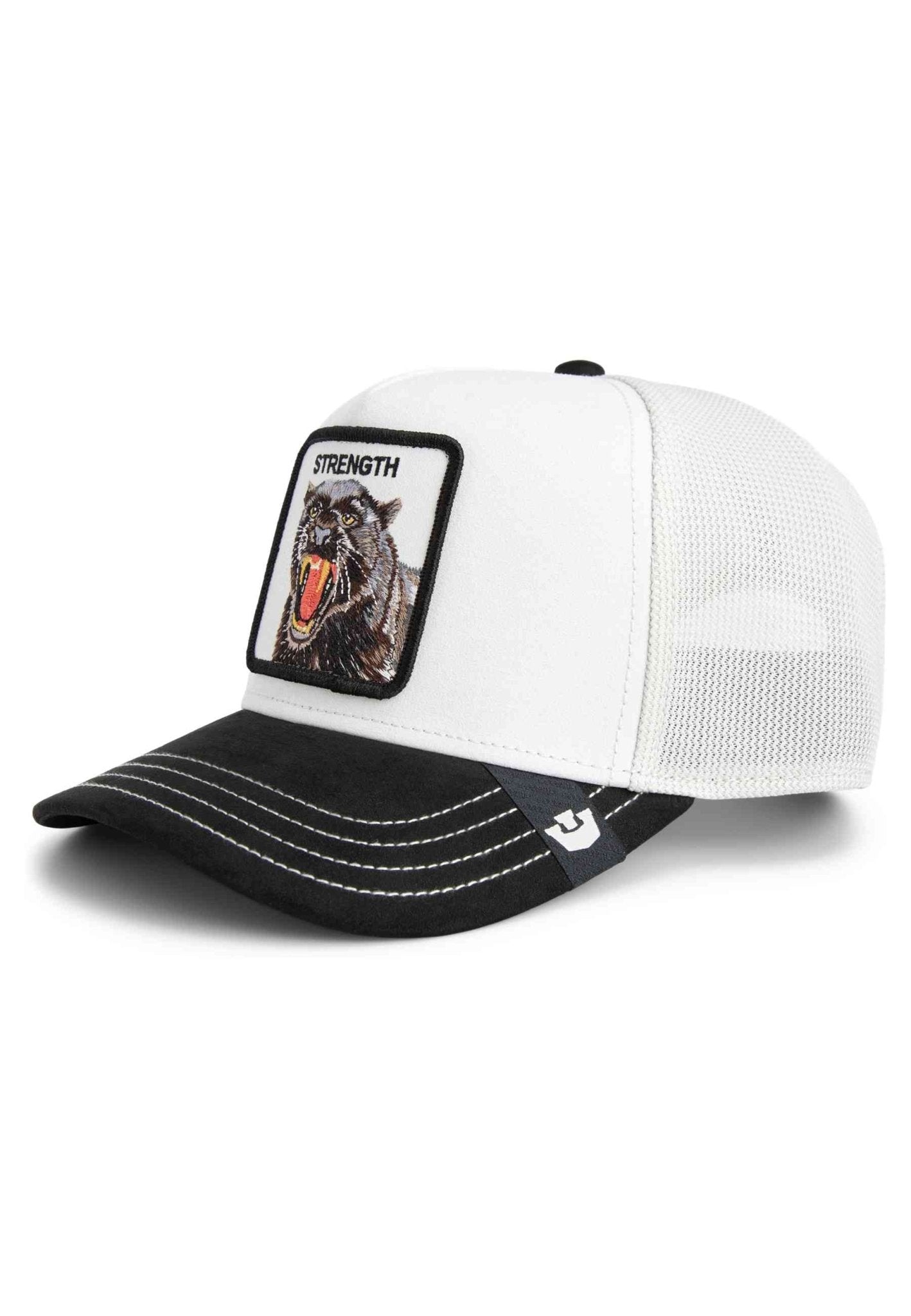 GORRA GOORIN BROS BLANCA PANTERA SUEDE PANTHER TRUCKER CAP - AREA ZERO