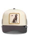 GORRA GOORIN BROS BLANCA PERRO SHADOW LAB TRUCKER CAP