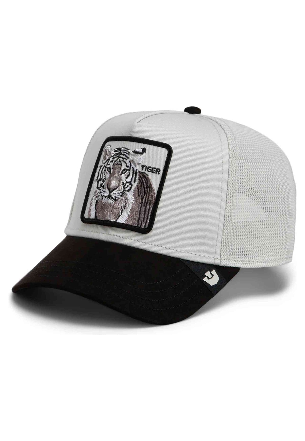 GORRA GOORIN BROS BLANCA TIGRE SUEDE TIGER TRUCKER CAP