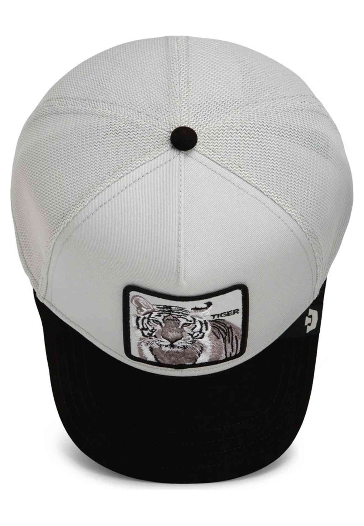 GORRA GOORIN BROS BLANCA TIGRE SUEDE TIGER TRUCKER CAP