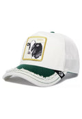GORRA GOORIN BROS VACA SILKY COW TRUCKER BLANCA