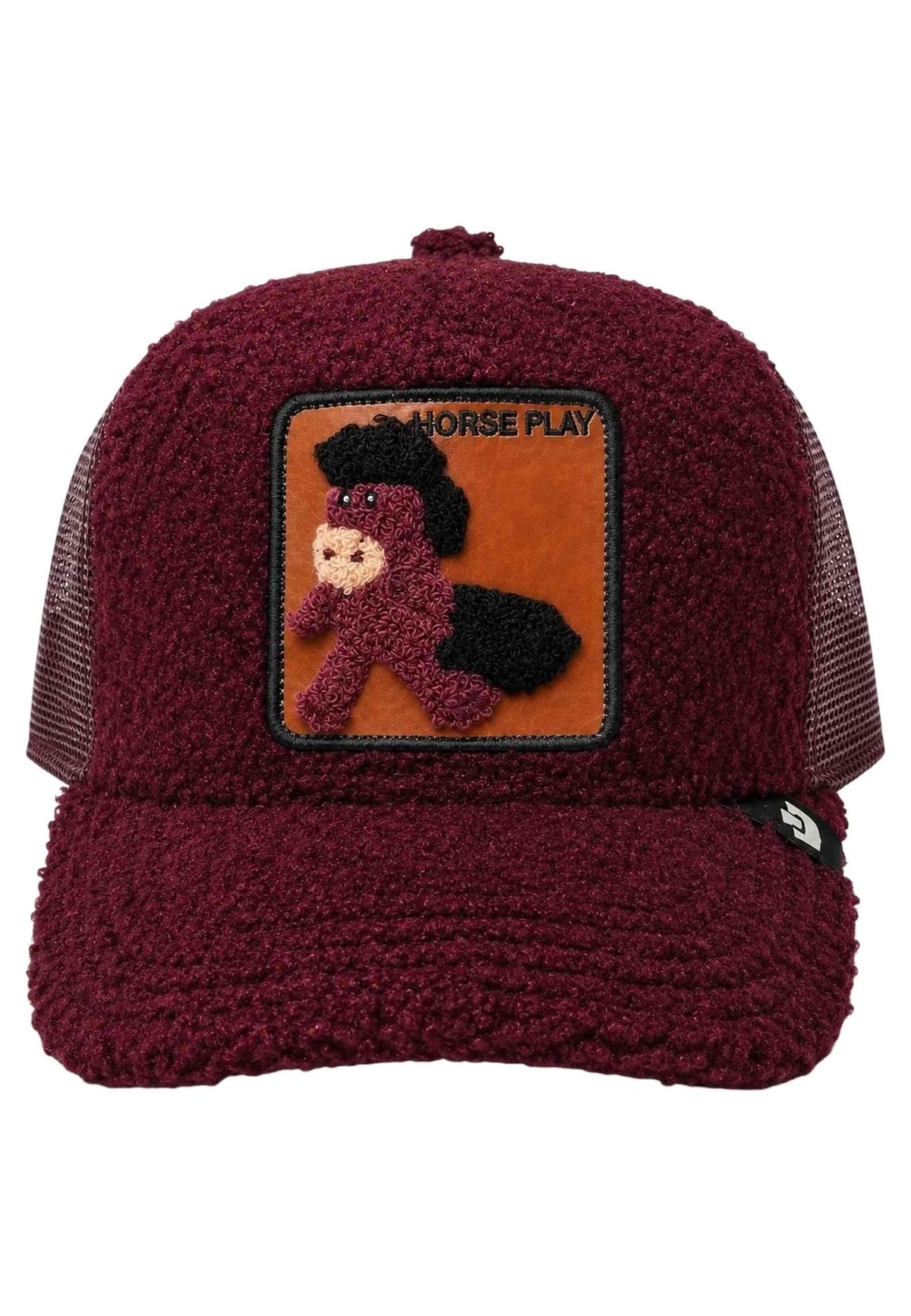 GORRA GOORIN BROS GRANATE PONY DOUBLE STUFFED HORSEY TRUCKER CAP