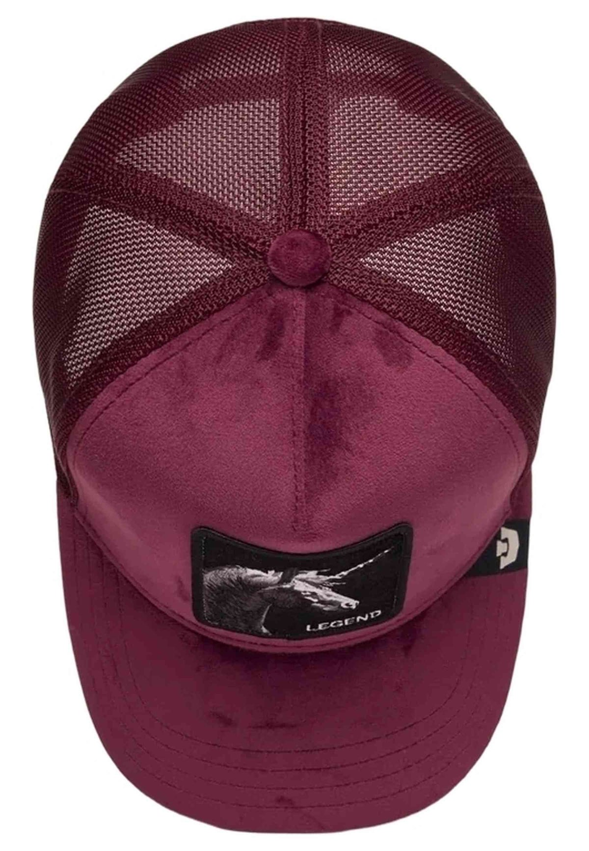 GORRA GOORIN BROS GRANATE UNICORNIO VELOUR LEGEND TRUCKER CAP