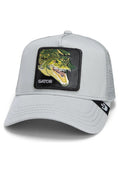GORRA GOORIN BROS CAIMAN SWAMP MONSTER TRUCKER GRIS
