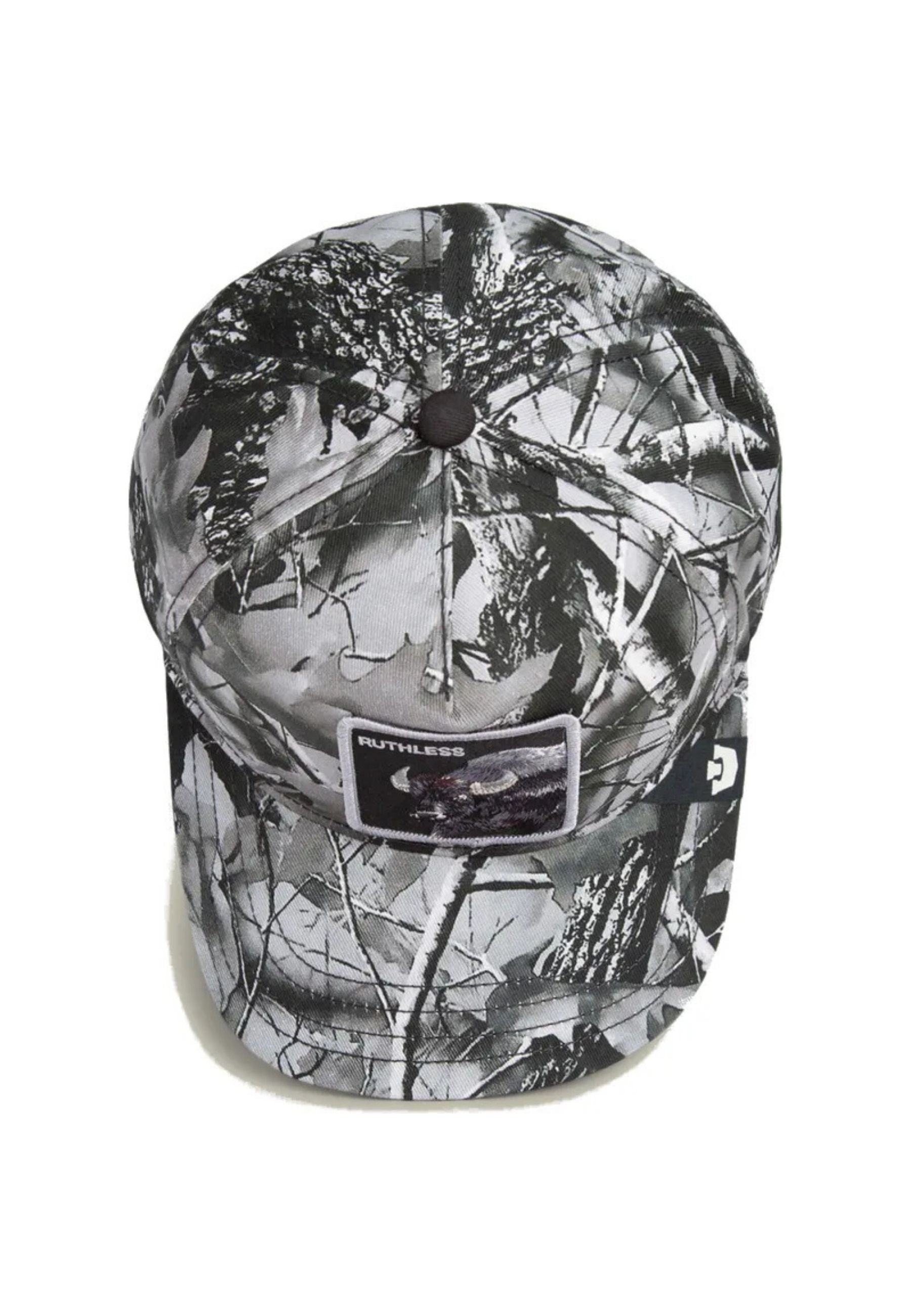 GORRA GOORIN BROS GRIS CAMUFLAJE BISONTE RUTHLESS CAMO 5 PANELS CAP