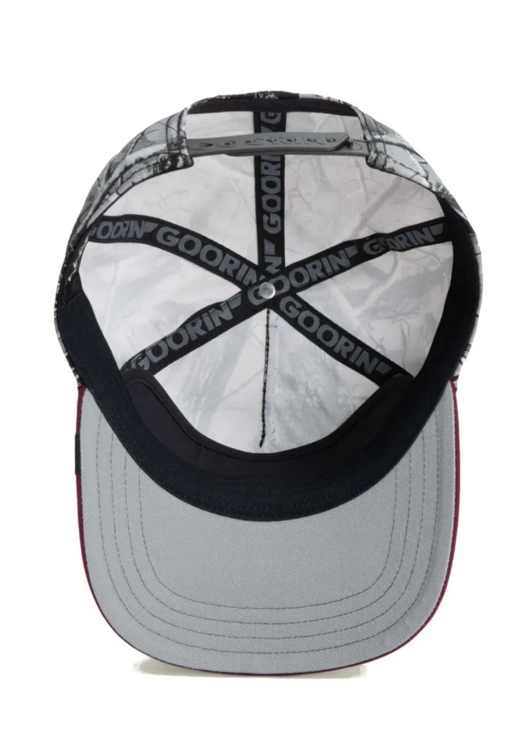 GORRA GOORIN BROS GRIS CAMUFLAJE RINOCERONTE TUFF CAMO 5 PANELS CAP