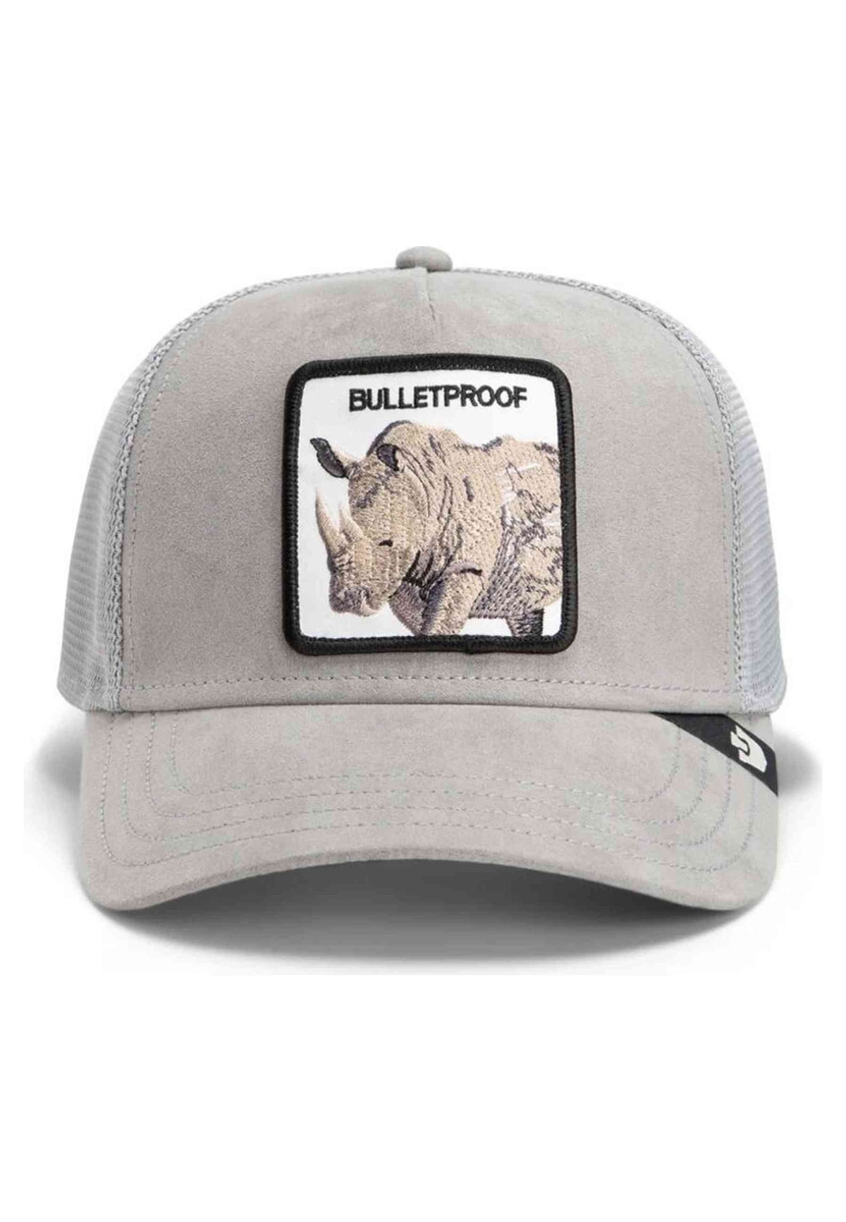 GORRA GOORIN BROS GRIS RINOCERONTE SUEDE RHINO TRUCKER CAP