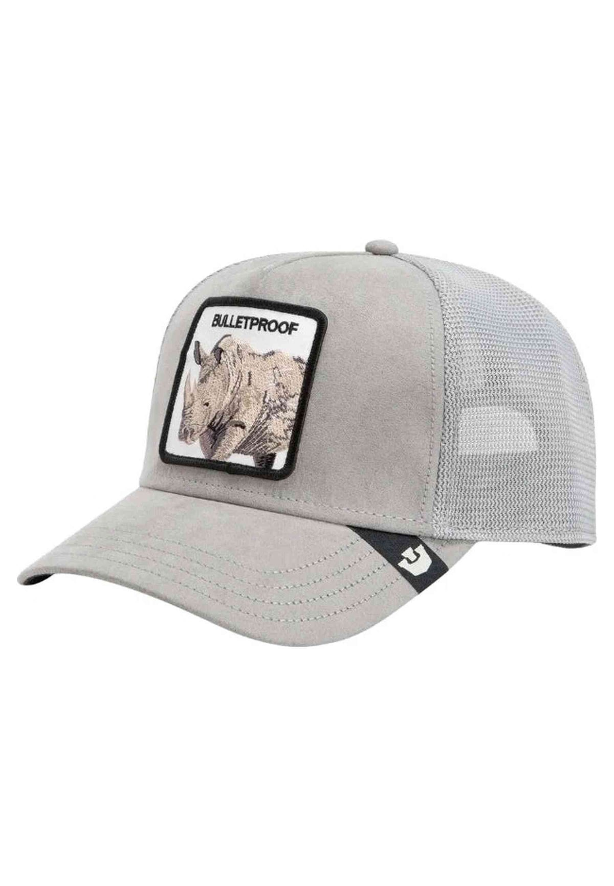 GORRA GOORIN BROS GRIS RINOCERONTE SUEDE RHINO TRUCKER CAP