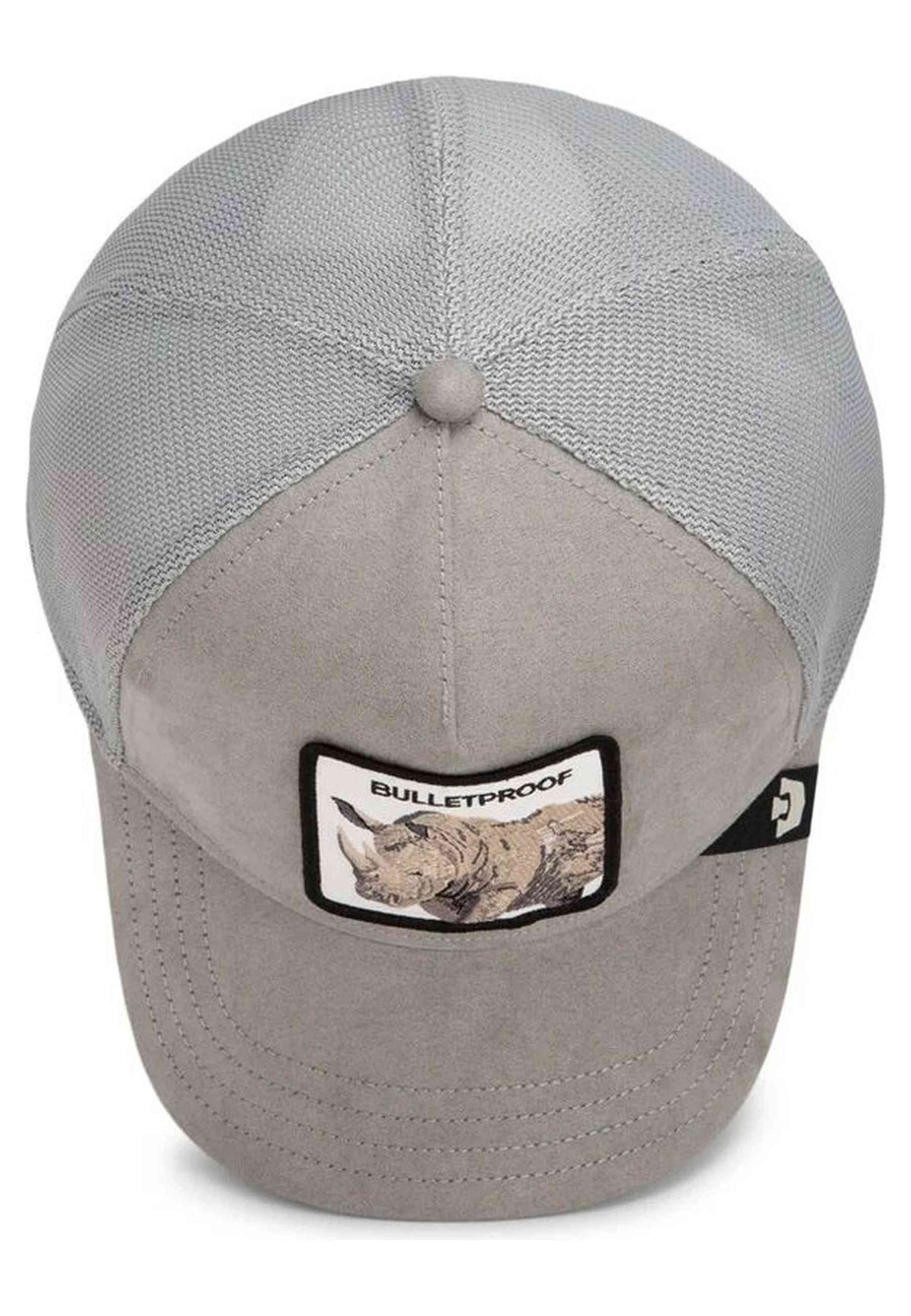 GORRA GOORIN BROS GRIS RINOCERONTE SUEDE RHINO TRUCKER CAP