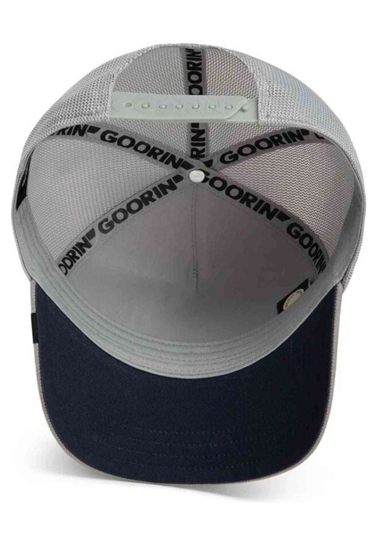 GORRA GOORIN BROS GRIS RINOCERONTE SUEDE RHINO TRUCKER CAP