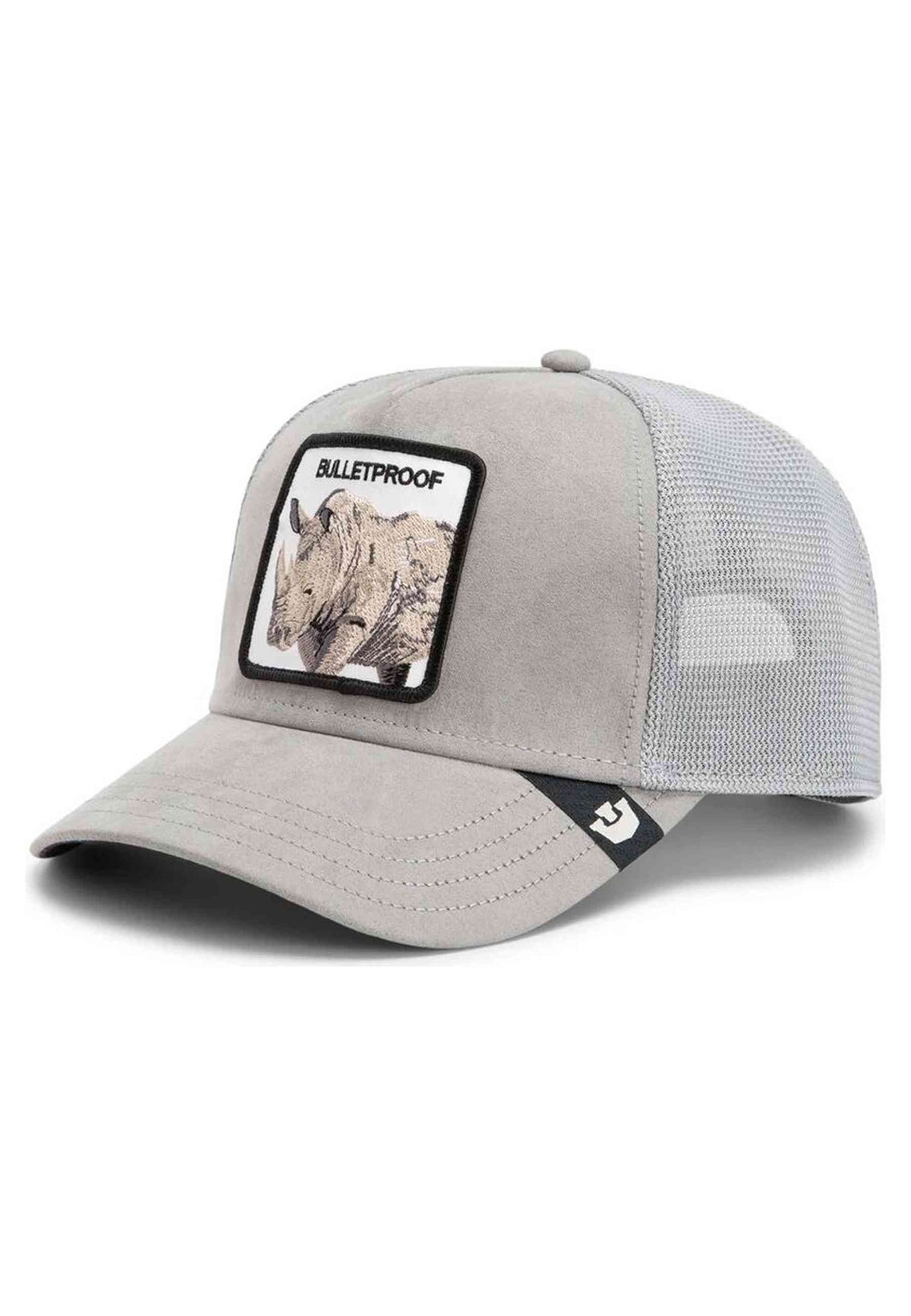 GORRA GOORIN BROS GRIS RINOCERONTE SUEDE RHINO TRUCKER CAP