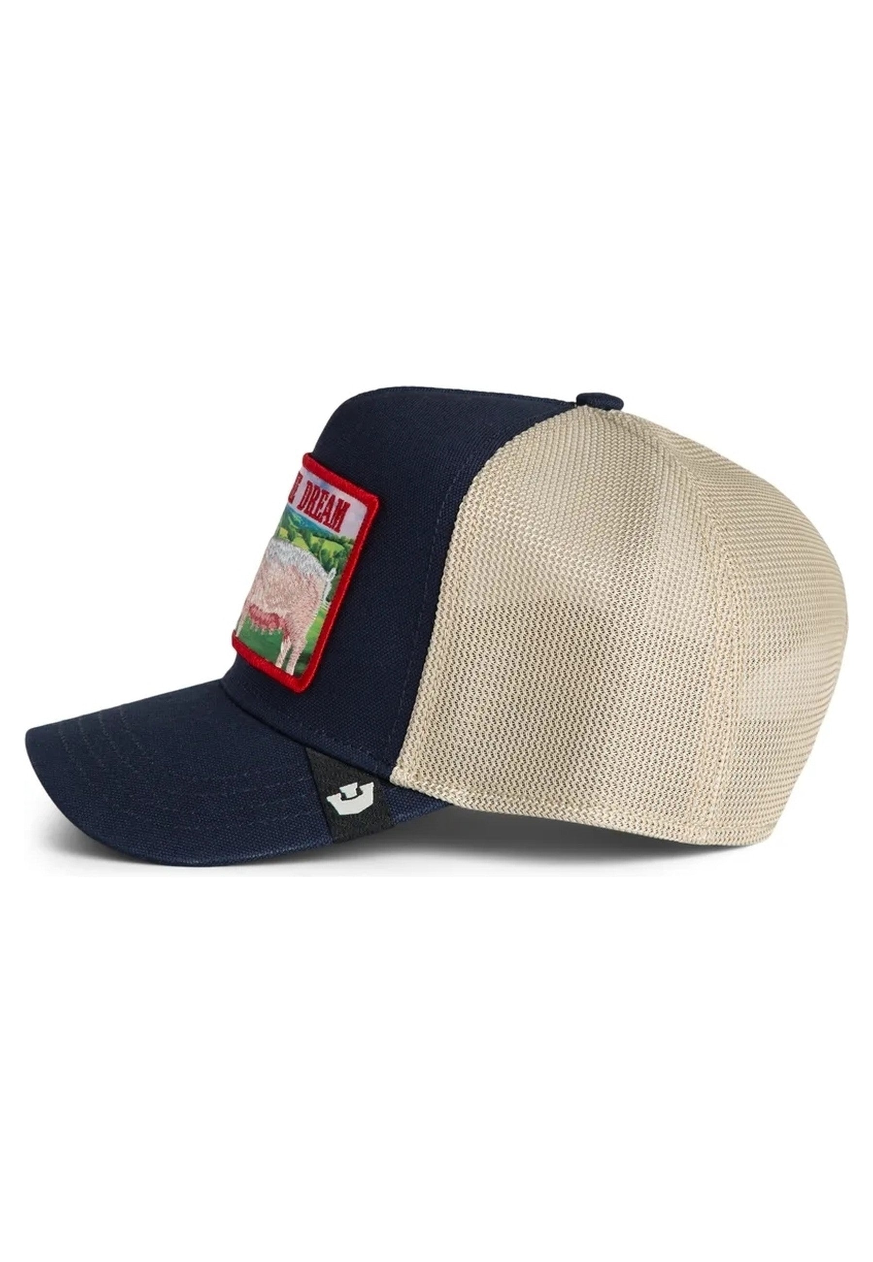 GORRA GOORIN BROS MARINO CERDO GREENER GRAS LIVIN THE DREAM TRUCKER CAP