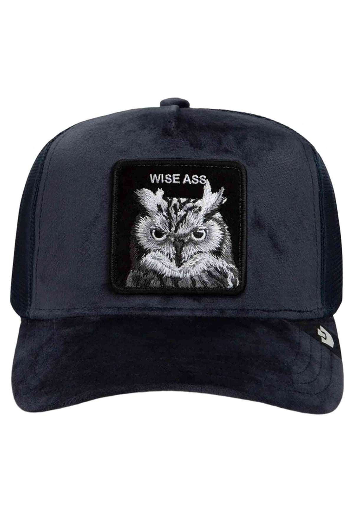 GORRA GOORIN BROS MARINO LECHUZA VELOUR WISE ASS TRUCKER CAP