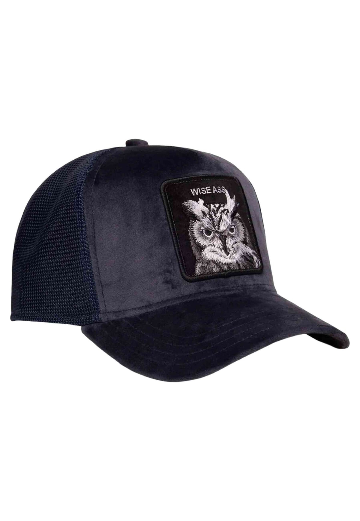 GORRA GOORIN BROS MARINO LECHUZA VELOUR WISE ASS TRUCKER CAP