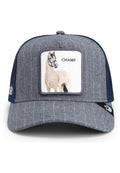 GORRA GOORIN BROS CABALLO SUITED CHAMP RAYAS TRUCKER MARINO