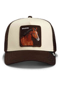 GORRA GOORIN BROS MARRON CABALLO GAUCHO TRUCKER CAP
