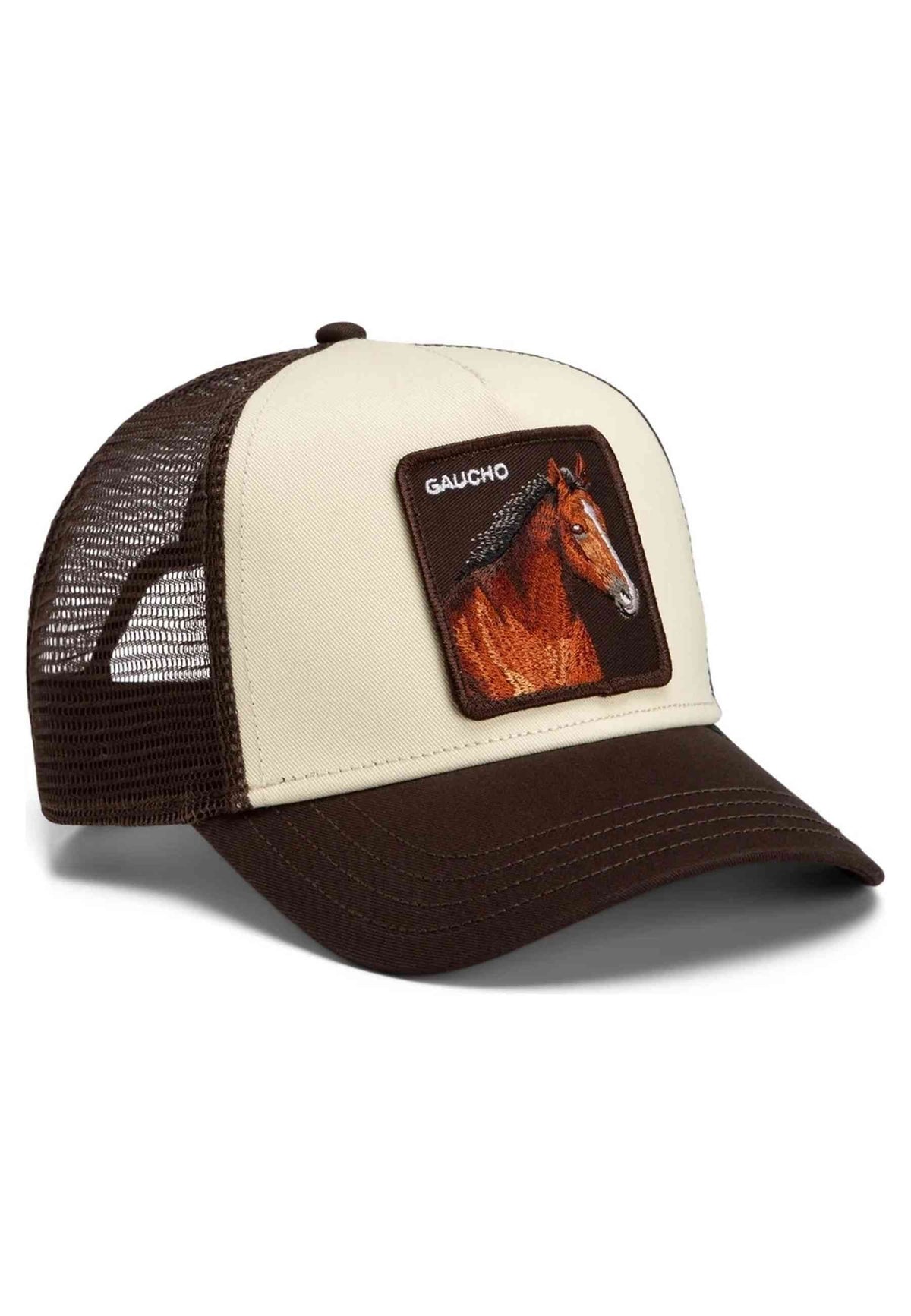 GORRA GOORIN BROS MARRON CABALLO GAUCHO TRUCKER CAP
