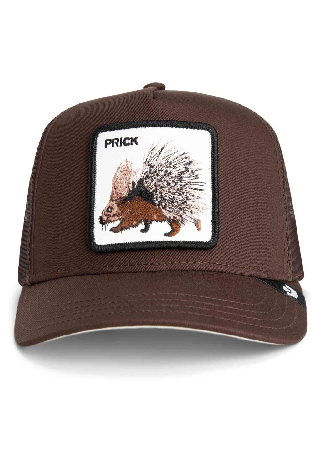 GORRA GOORIN BROS MARRON PUERCOESPIN PRICK TRUCKER CAP - AREA ZERO