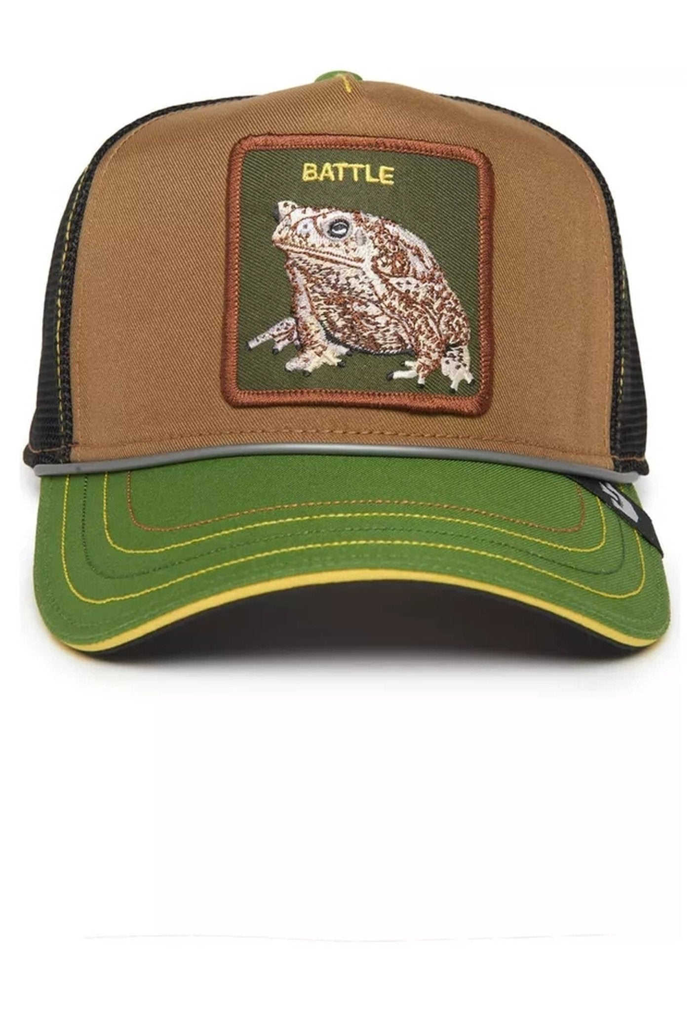 GORRA GOORIN BROS MARRON SAPO RASH ZITS AND PIMPLE TRUCKER CAP - AREA ZERO