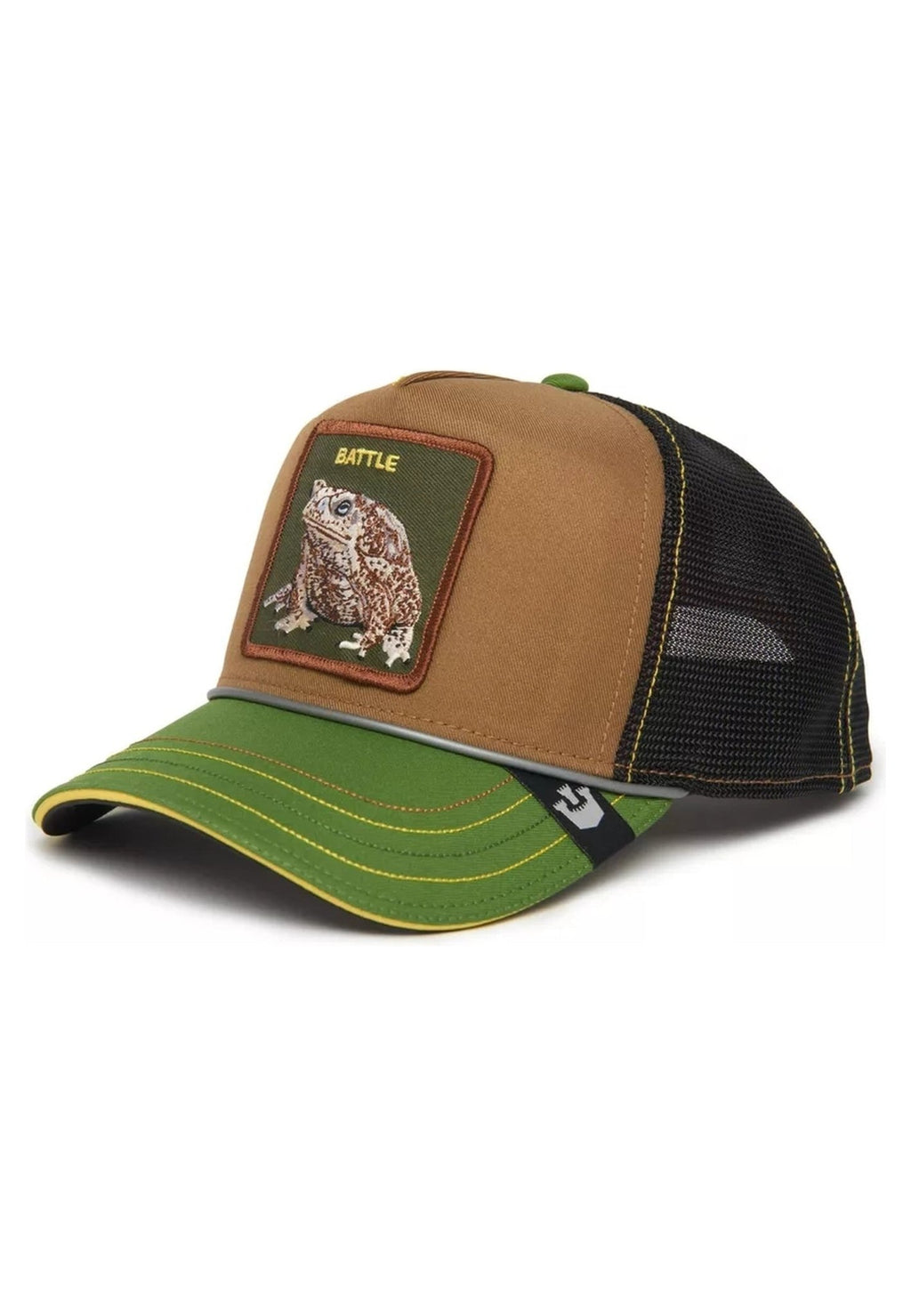 GORRA GOORIN BROS MARRON SAPO RASH ZITS AND PIMPLE TRUCKER CAP - AREA ZERO