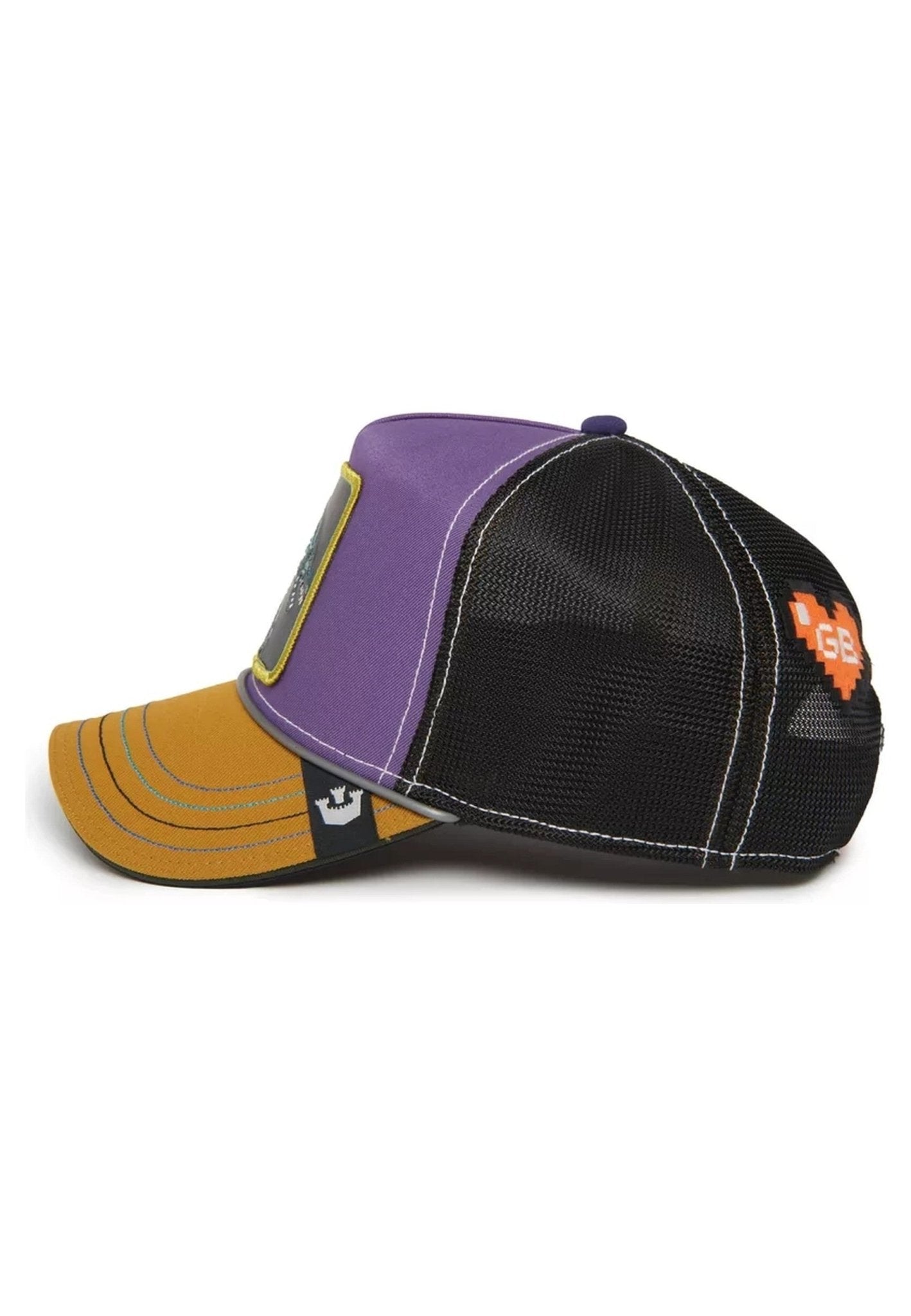 GORRA GOORIN BROS MORADA DRAGON HAMMER AND SPIKE TRUCKER CAP - AREA ZERO