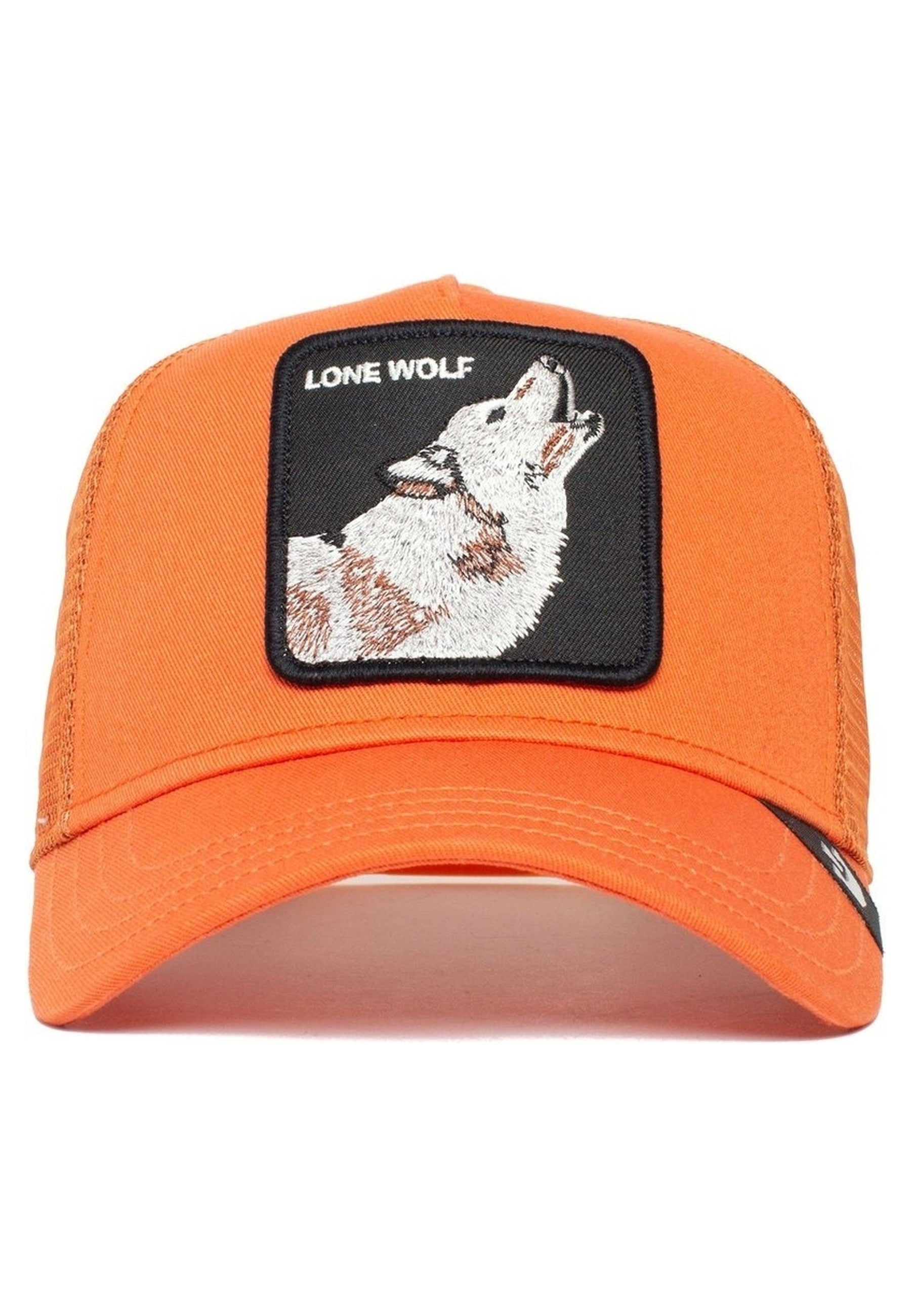 GORRA GOORIN BROS NARANJA LOBO LONE WOLF TRUCKER CAP