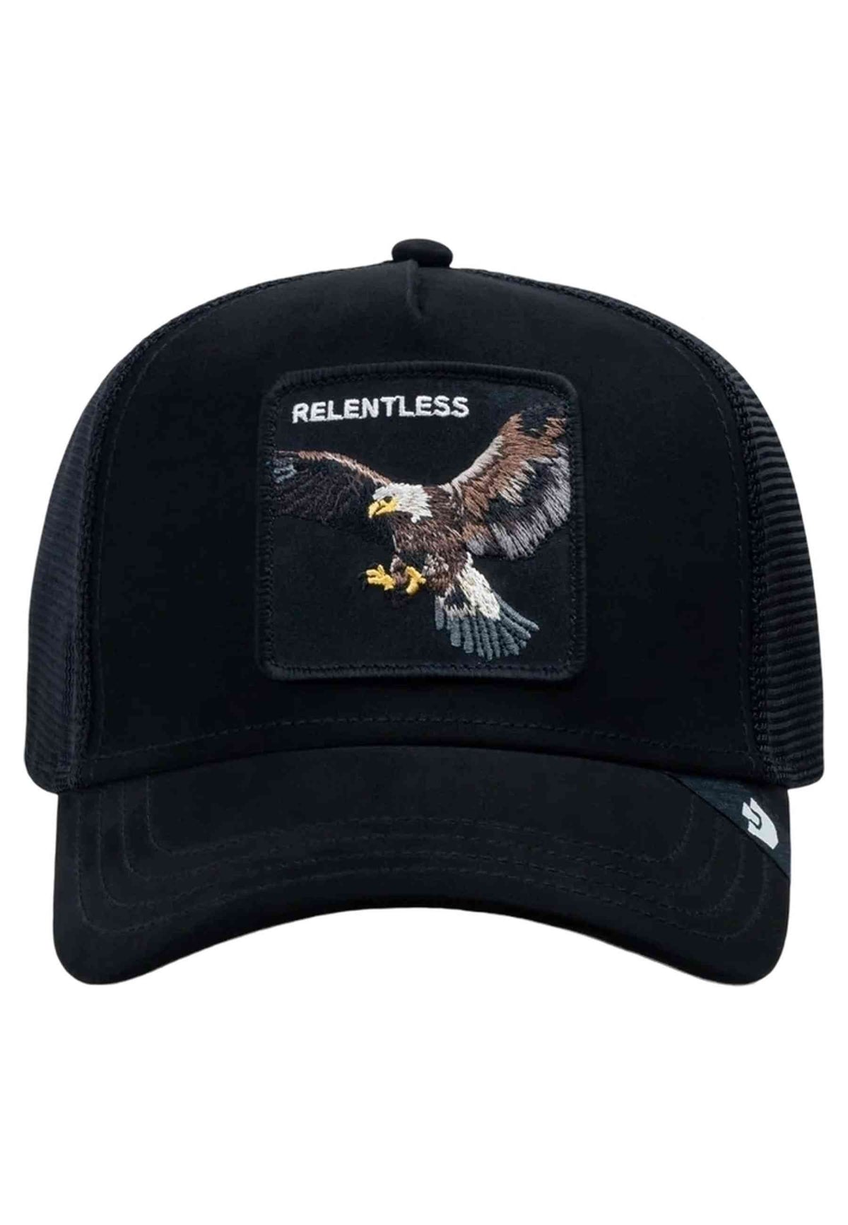 GORRA GOORIN BROS NEGRA AGUILA SUEDE REPRESENT EAGLE TRUCKER CAP