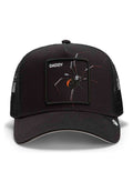 GORRA GOORIN BROS NEGRA ARAÑA OVER THE LINE SPIDER TRUCKER CAP