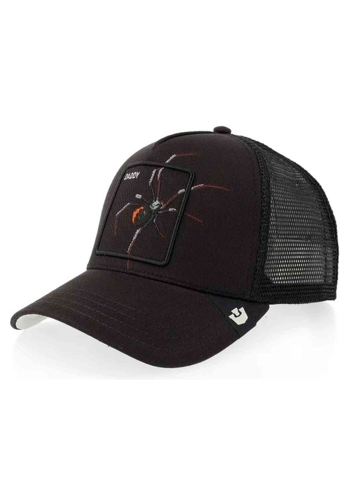 GORRA GOORIN BROS NEGRA ARAÑA OVER THE LINE SPIDER TRUCKER CAP
