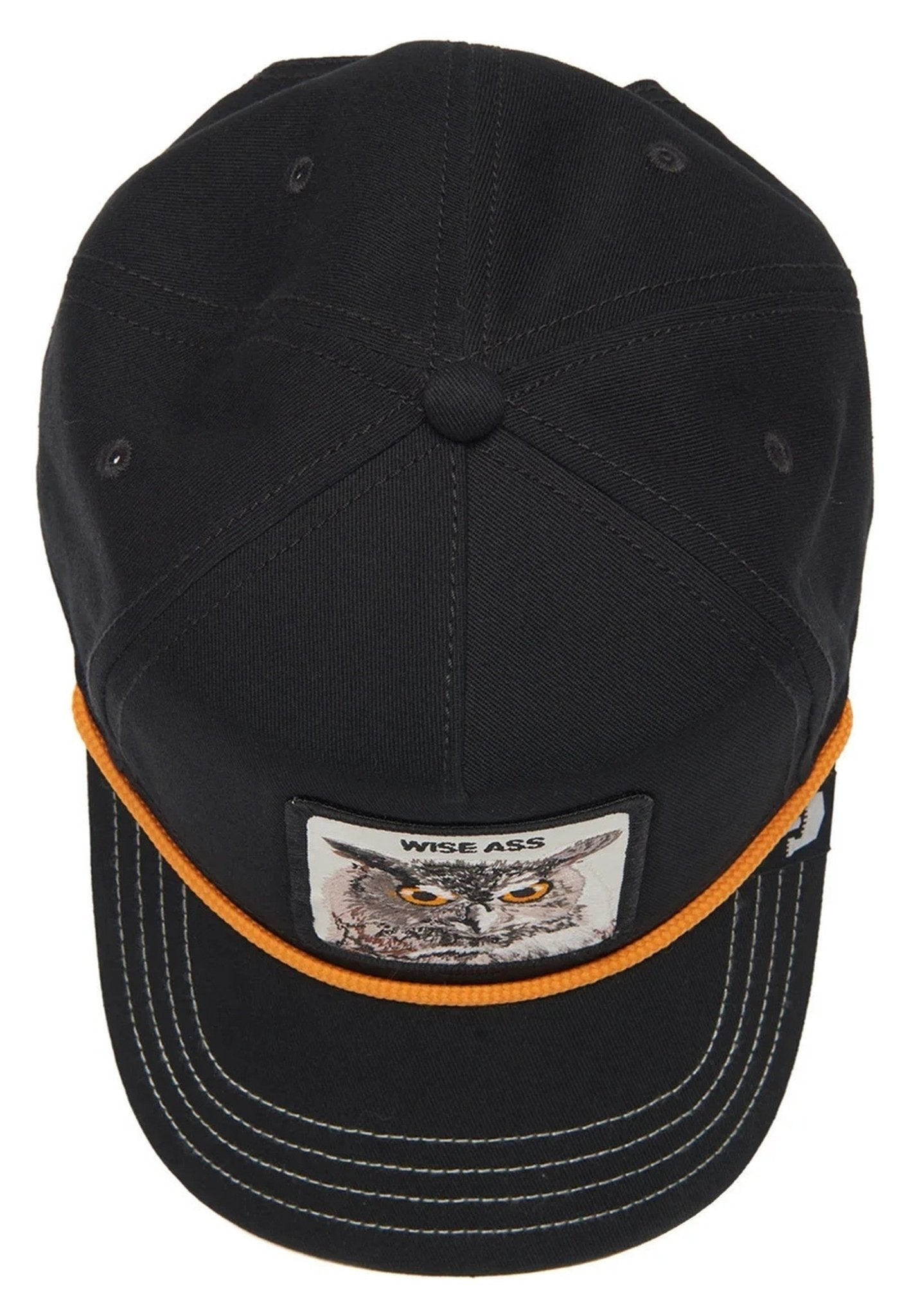 GORRA GOORIN BROS NEGRA BUHO WISE OWL 100 CAP - AREA ZERO