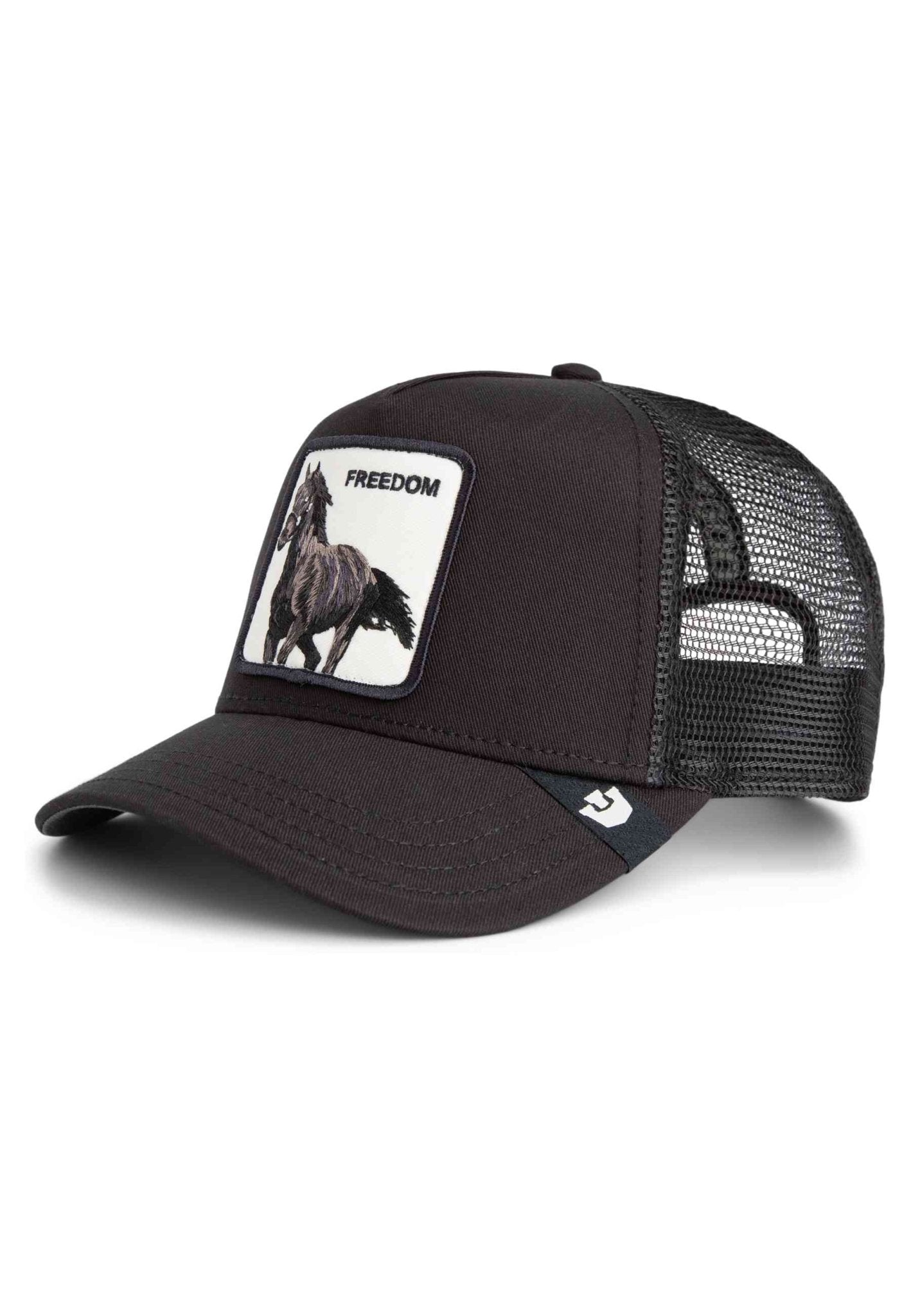 GORRA GOORIN BROS NEGRA CABALLO FREEDOM HORSE TRUCKER CAP - AREA ZERO